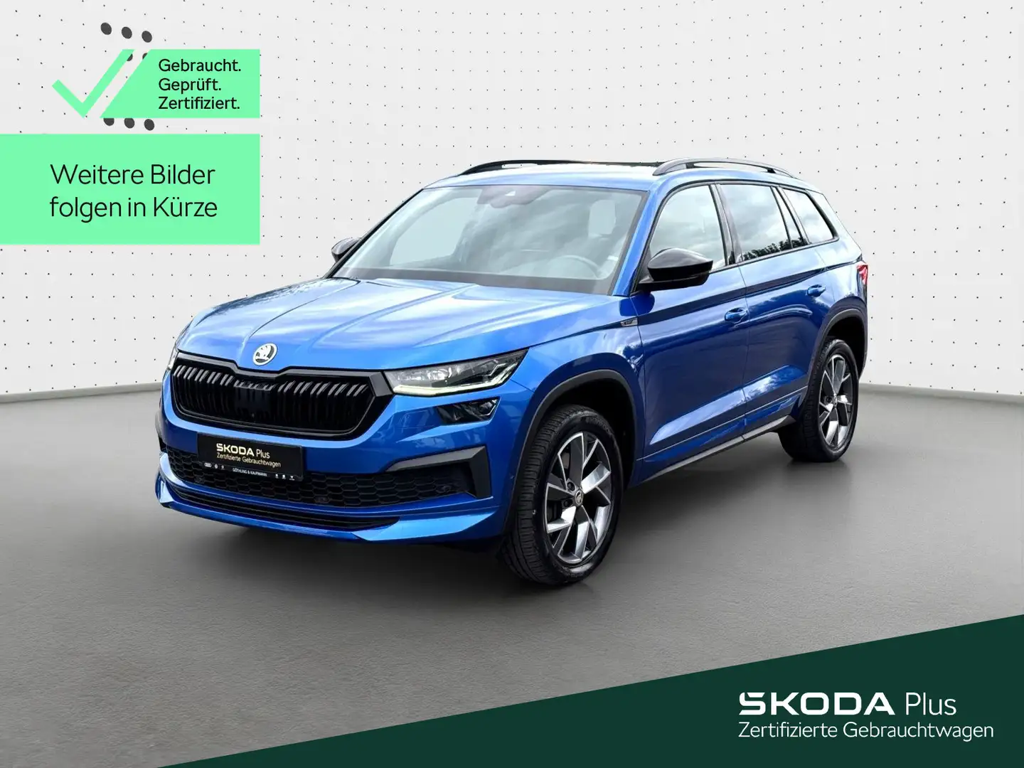 Skoda Kodiaq Sportline 2.0 TSI 4x4 *NAVI*AHK*KAM*STDHZ Azul - 1