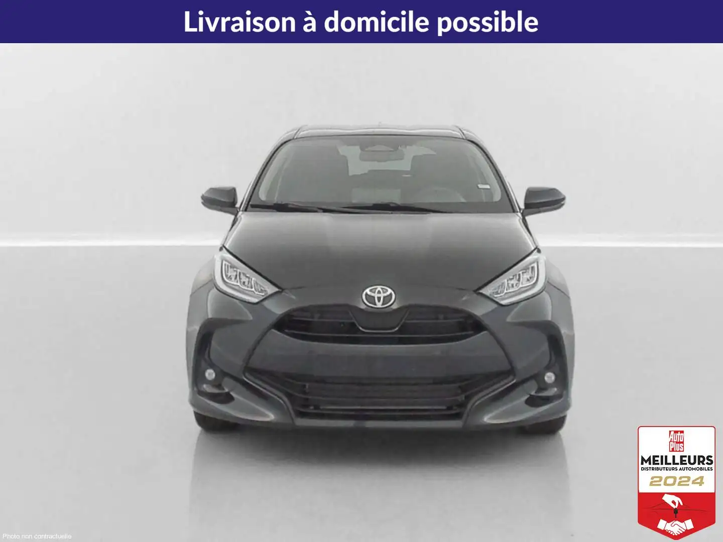 Toyota Yaris Hybride 116h Design e-CVT Noir - 1