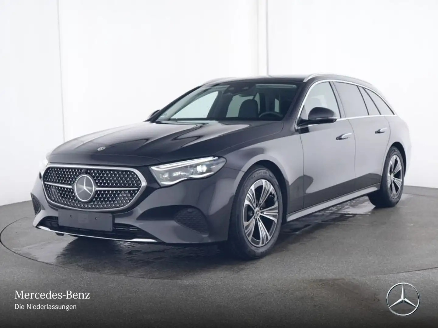 Mercedes-Benz E 220 d T Avantgarde Fahrass 360° Distr. AHK PTS Grau - 2