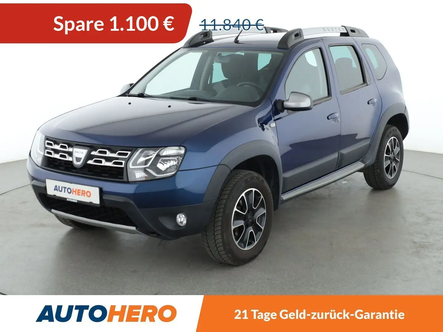 Dacia Duster 1.6 SCe Urban Explorer 4x2 *NAVI*ALU*KLIMA* Blau - 1