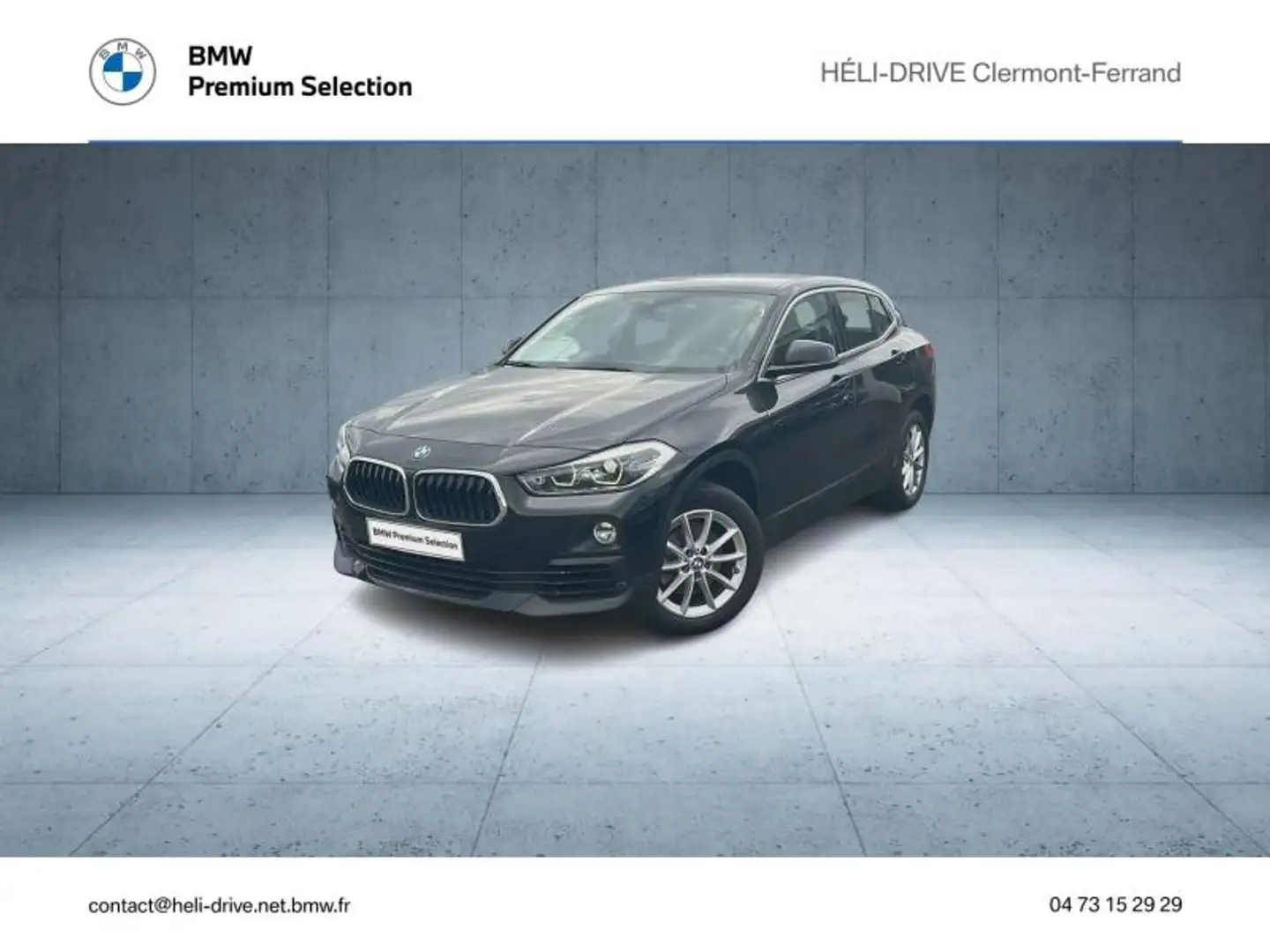 BMW X2 sDrive18iA 136ch Business Design DKG7 Noir - 1