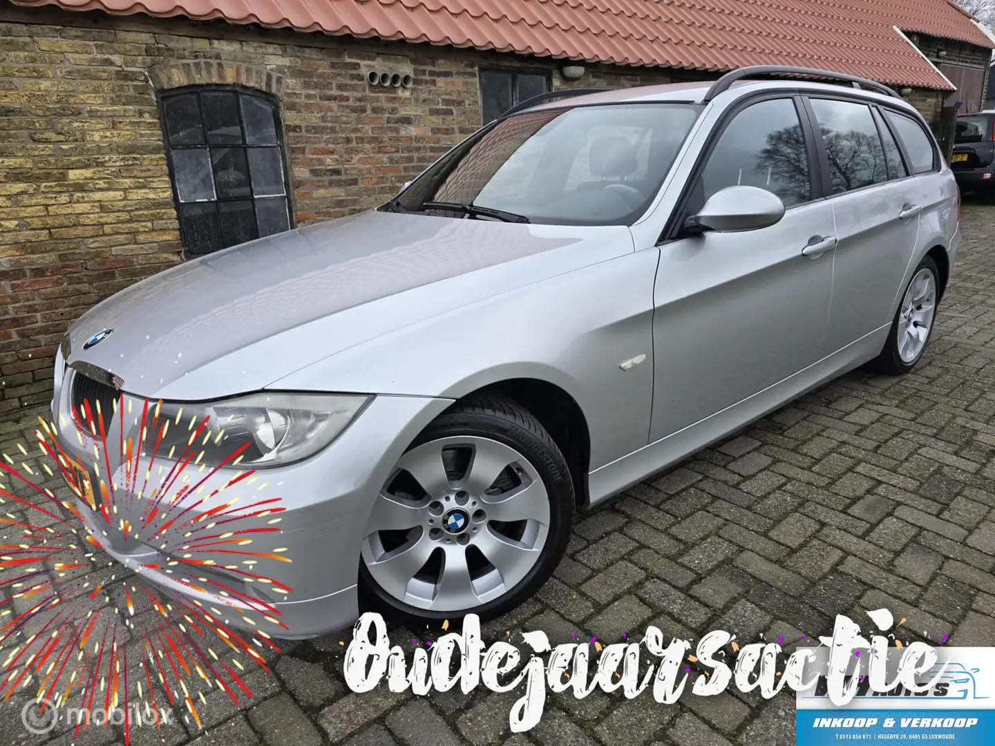 BMW 320 3-serie Touring 320i High Executive Gris - 1