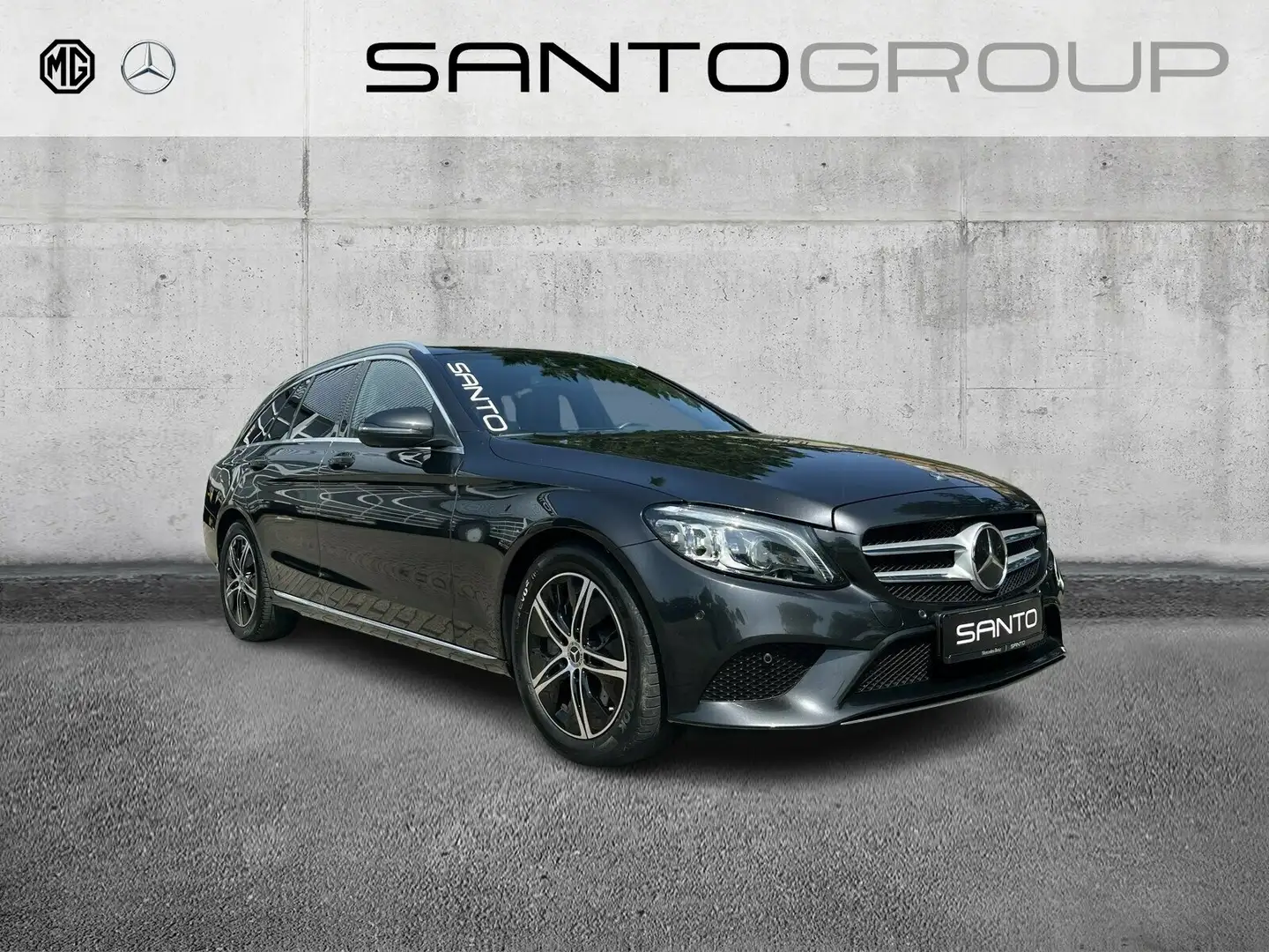 Mercedes-Benz C 220 C 220 d T-Modell AVANTGARDE LED PANO HEAD AHK NAVI Grau - 1