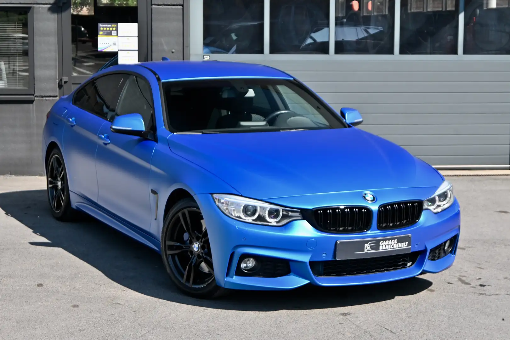 BMW 418 dA Mpack - Gran Coupé - Navi - Cruise - Mbrakes Bleu - 2