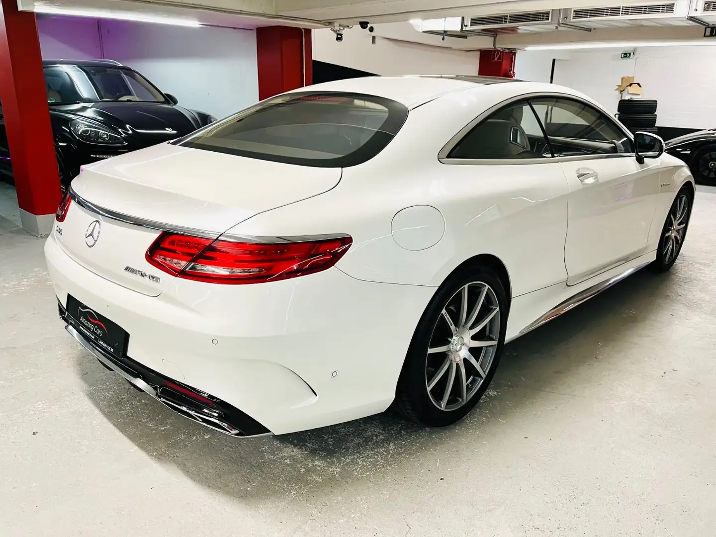Mercedes-Benz S 65 AMG Coupe V12 Bi-Turbo Leder-Paket|ABC|360 Blanc - 2