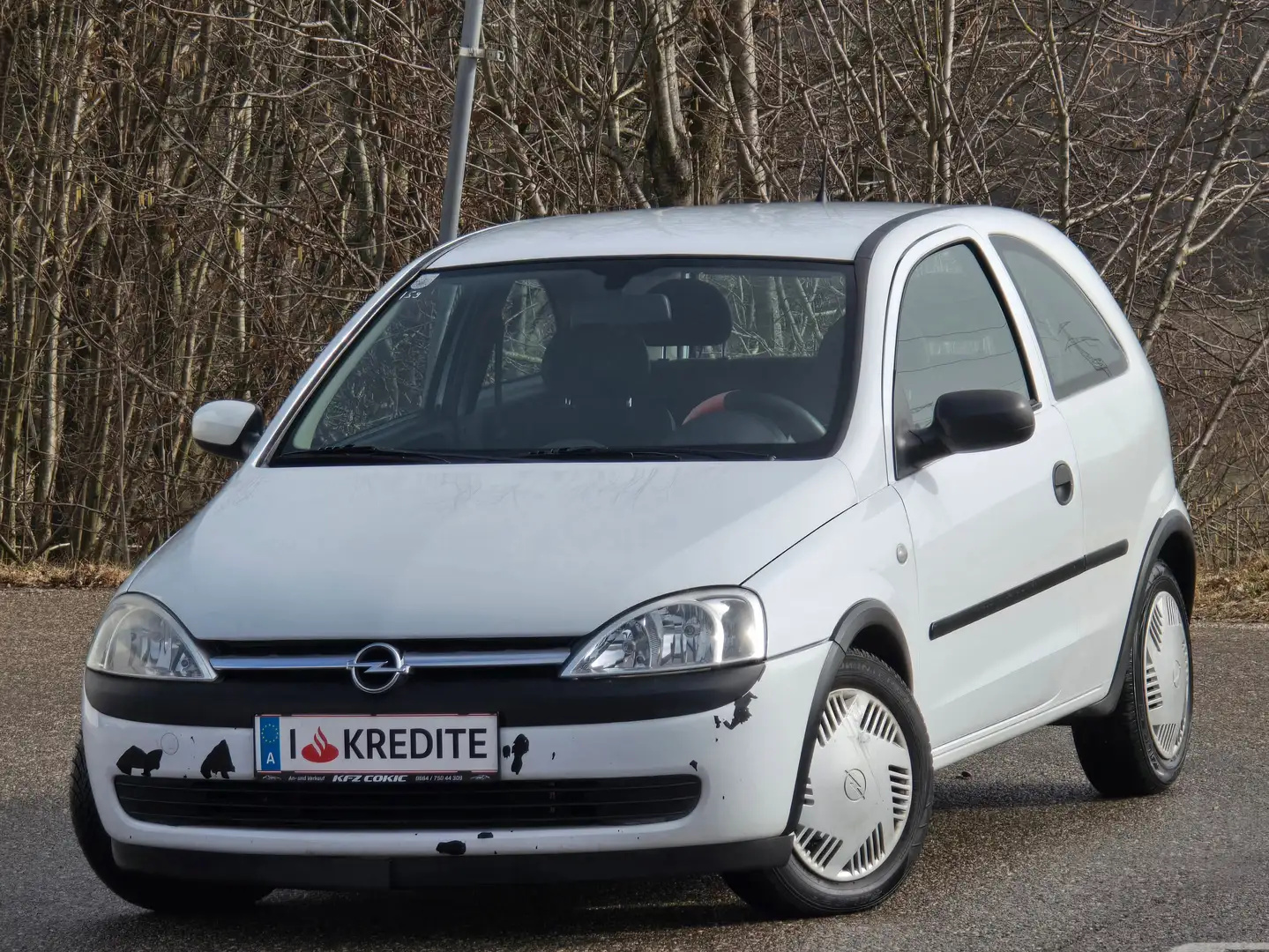 Opel Corsa Top* Kredit* Pickerl Neu* Gepflegt* Weiß - 1