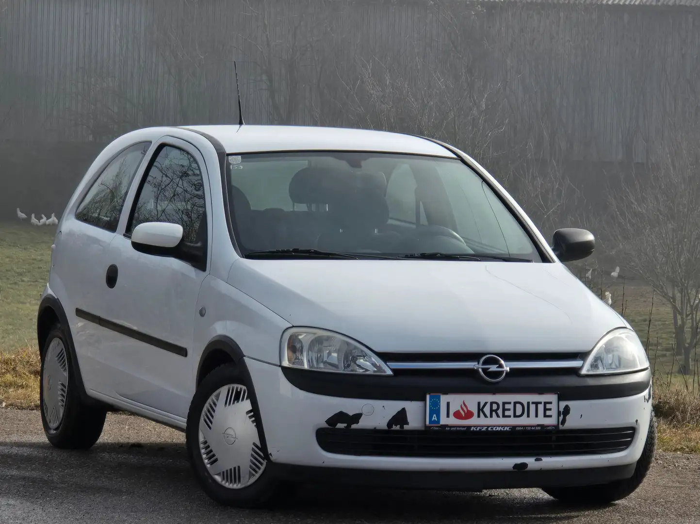 Opel Corsa Top* Kredit* Pickerl Neu* Gepflegt* Weiß - 2