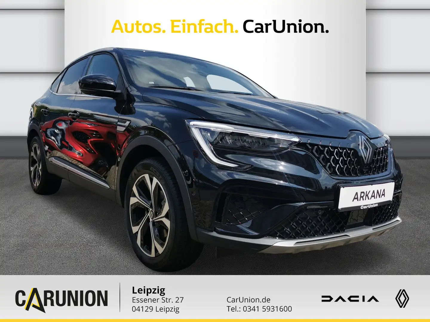 Renault Arkana TECHNO E-Tech Full Hybrid 145 Negro - 1