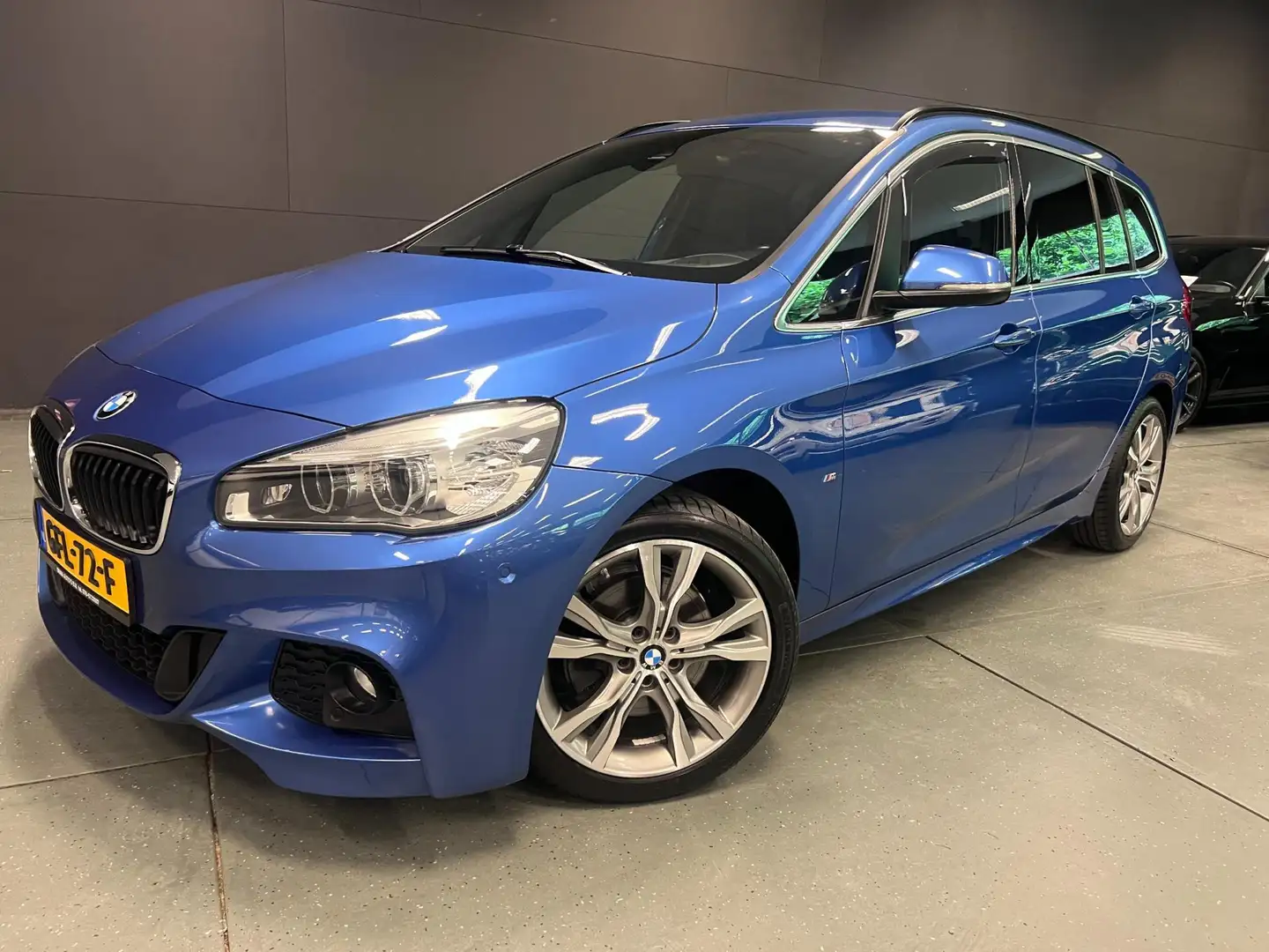 BMW 218 2-serie Gran Tourer 218i M-SPORT 7P NAVI/LEDER/LED Bleu - 2