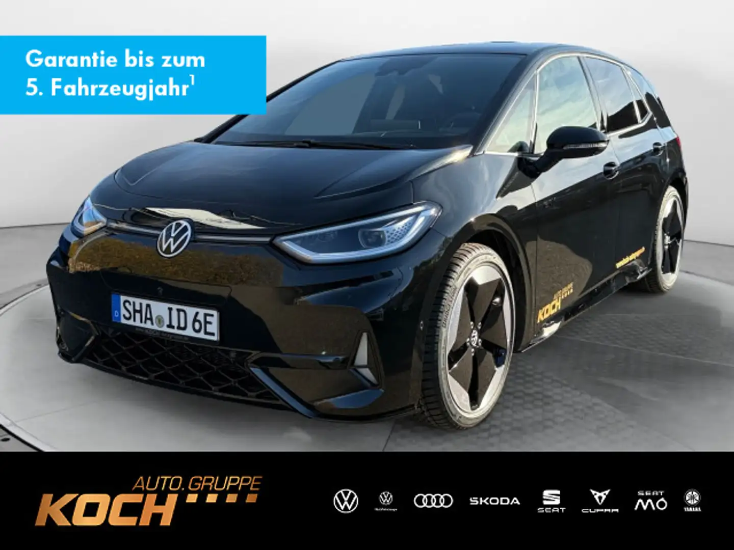 Volkswagen ID.3 GTX Performance Pano LED Navi AHK Schwarz - 1