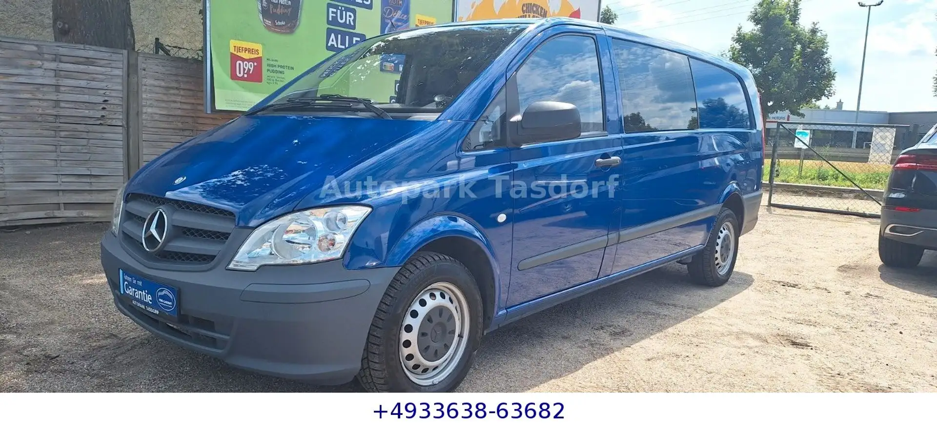 Mercedes-Benz Vito Mixto 113 CDI extralang/6 Sitze/2 Hand/ Bleu - 1