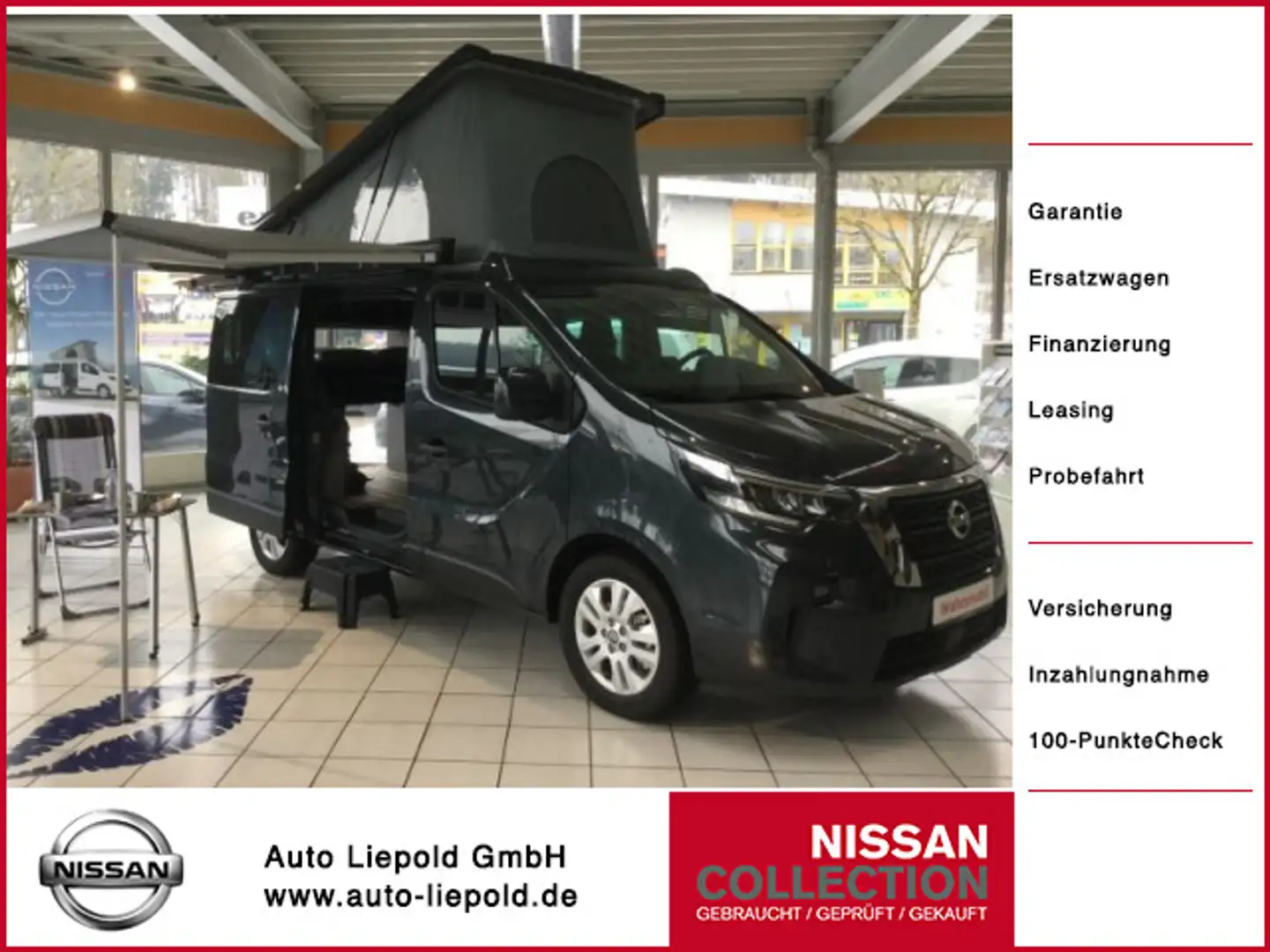 Nissan Primastar Seaside L1H1 Seaside by Dethleffs Gris - 1