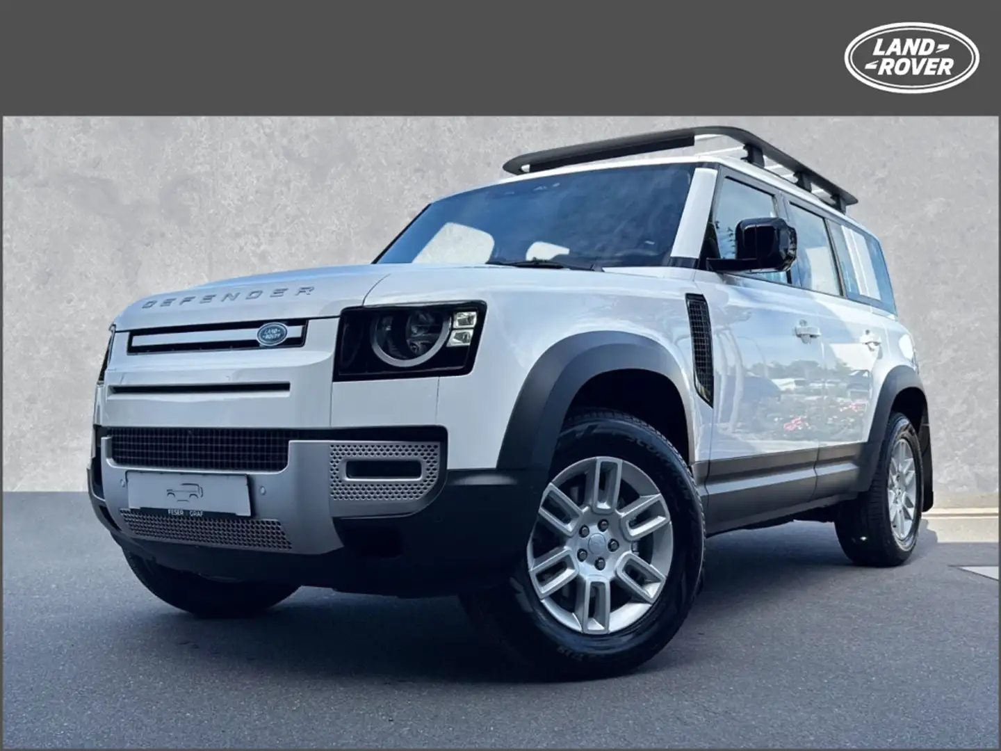 Land Rover Defender 110 D200 S AHK FahrassisPak Steckdose Blanc - 1