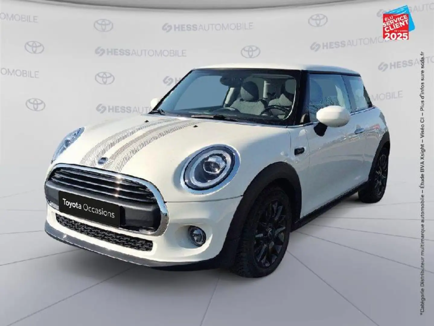 MINI Cooper Cooper 136ch Heddon Street Euro6d-T Touvrant GPS R Blanc - 1
