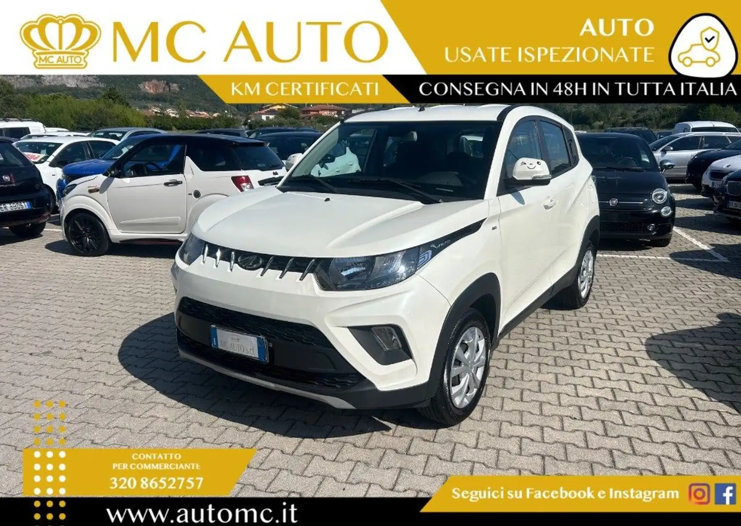 Mahindra KUV100 1.2 VVT M-Bifuel(GPL) K6+ Bianco - 2