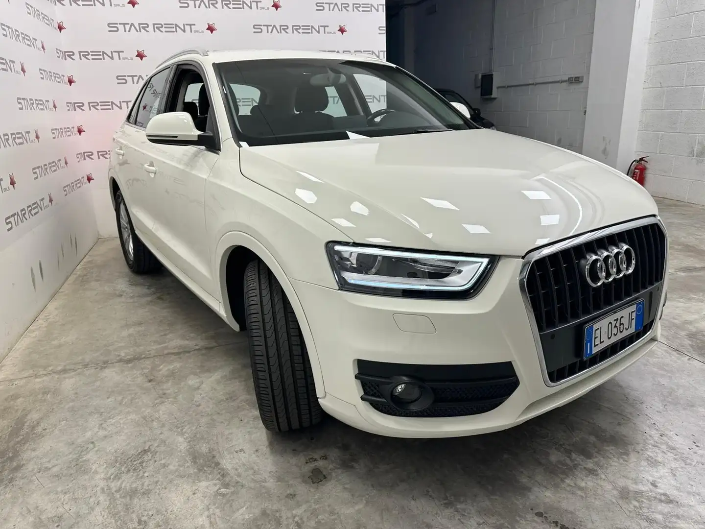 Audi Q3 Q3 2.0 TDI 177 CV quattro S tronic UNICO PROPRIETA Bianco - 2