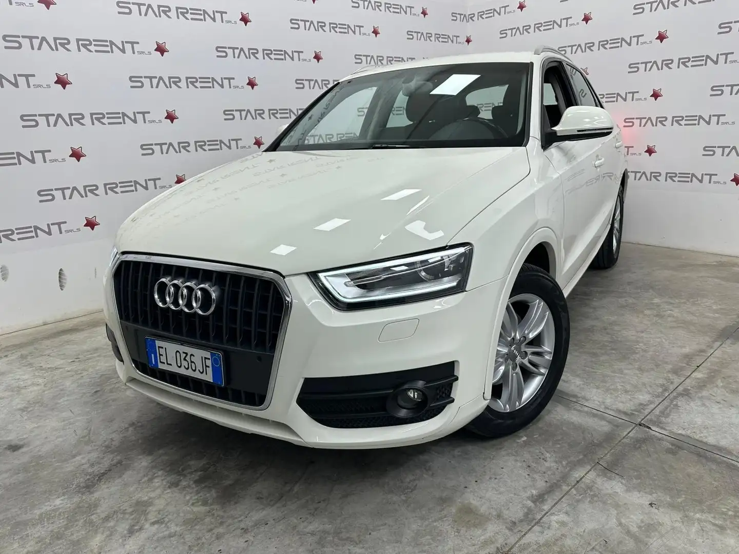 Audi Q3 Q3 2.0 TDI 177 CV quattro S tronic UNICO PROPRIETA Bianco - 1