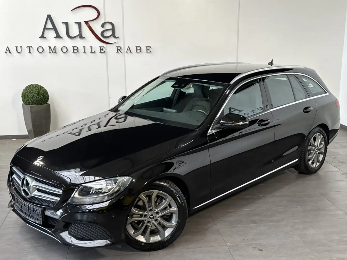 Mercedes-Benz C 220 T 9G Avantgarde NAV+SHZ+KAMERA+TEMPOMAT+EU6 Negro - 2