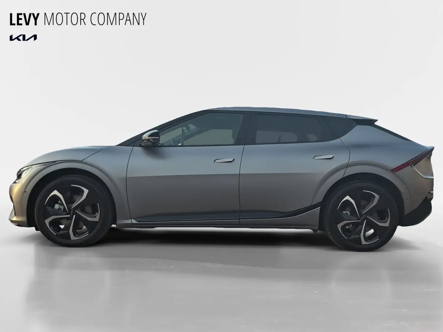 Kia EV6 GT-Line +AWD+Panorama+Wärmepumpe+ASS+SND+DES+ Сірий - 2