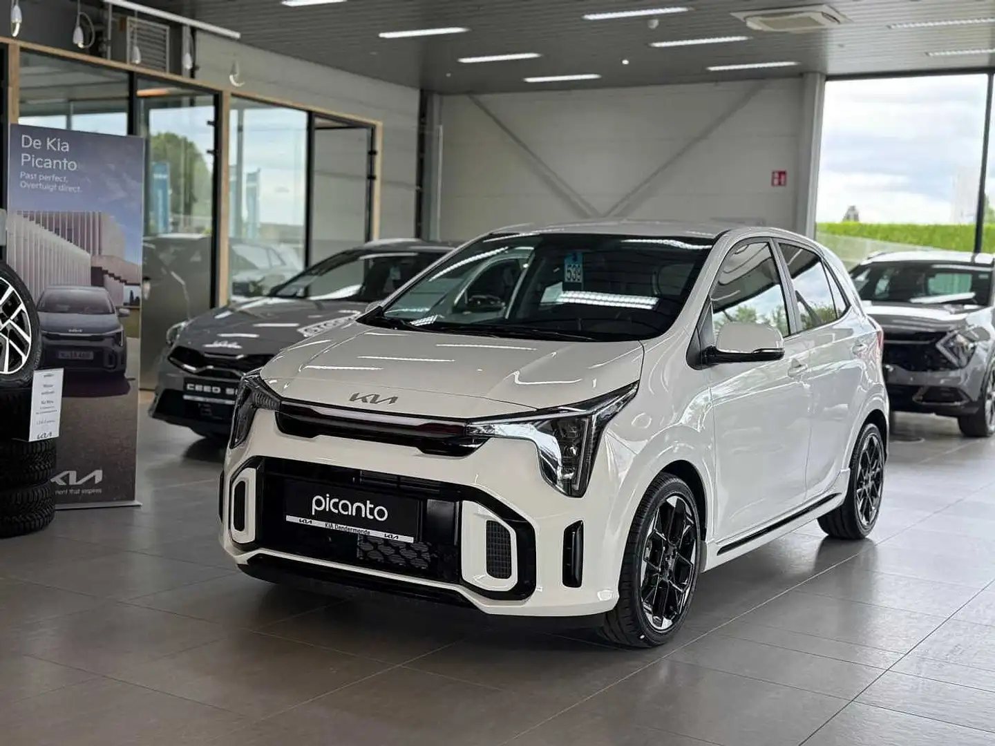 Kia Picanto - 2025 1.2i GT Line  ISG Blanc - 1