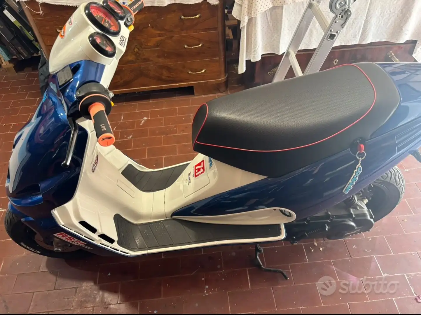 Malaguti Phantom f12  twin disk a liquido Bleu - 2