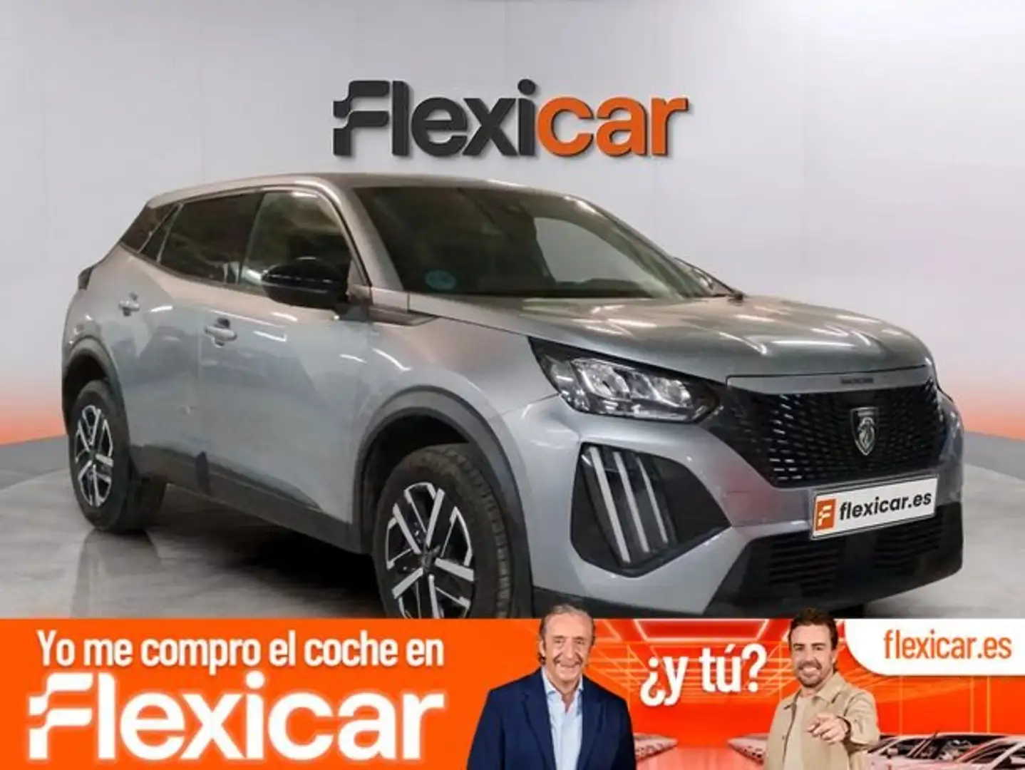 Peugeot 2008 1.2 PureTech S&S Active Pack 100 Gris - 1