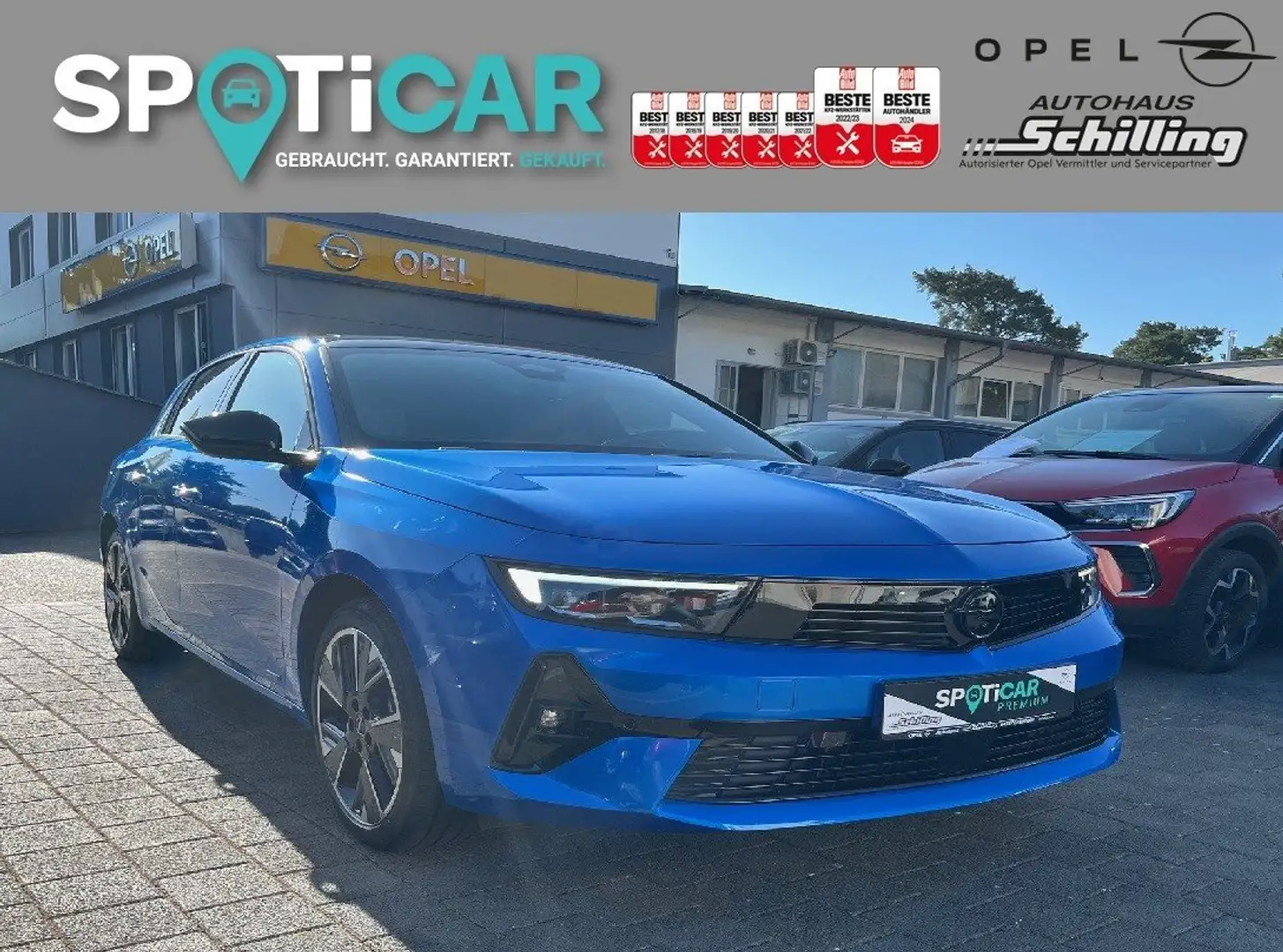 Opel Astra Electric GS HeadUp Diplay 360° RKam Matrix-LED Blau - 1