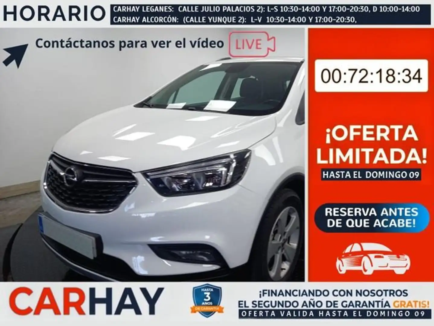 Opel Mokka SELECTIVE 1.4 140 CV MT6 E6DT GLP Blanco - 1
