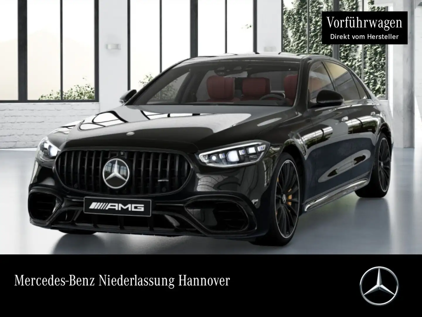 Mercedes-Benz S 63 AMG S 63 E PANO+DIGITAL-L+BURMESTER4D+FAHRASS+TV+3D Noir - 1