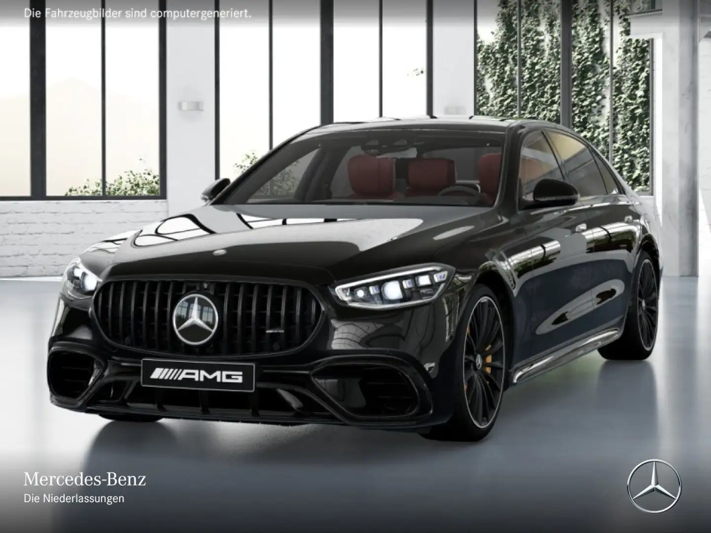 Mercedes-Benz S 63 AMG S 63 E PANO+DIGITAL-L+BURMESTER4D+FAHRASS+TV+3D Noir - 2