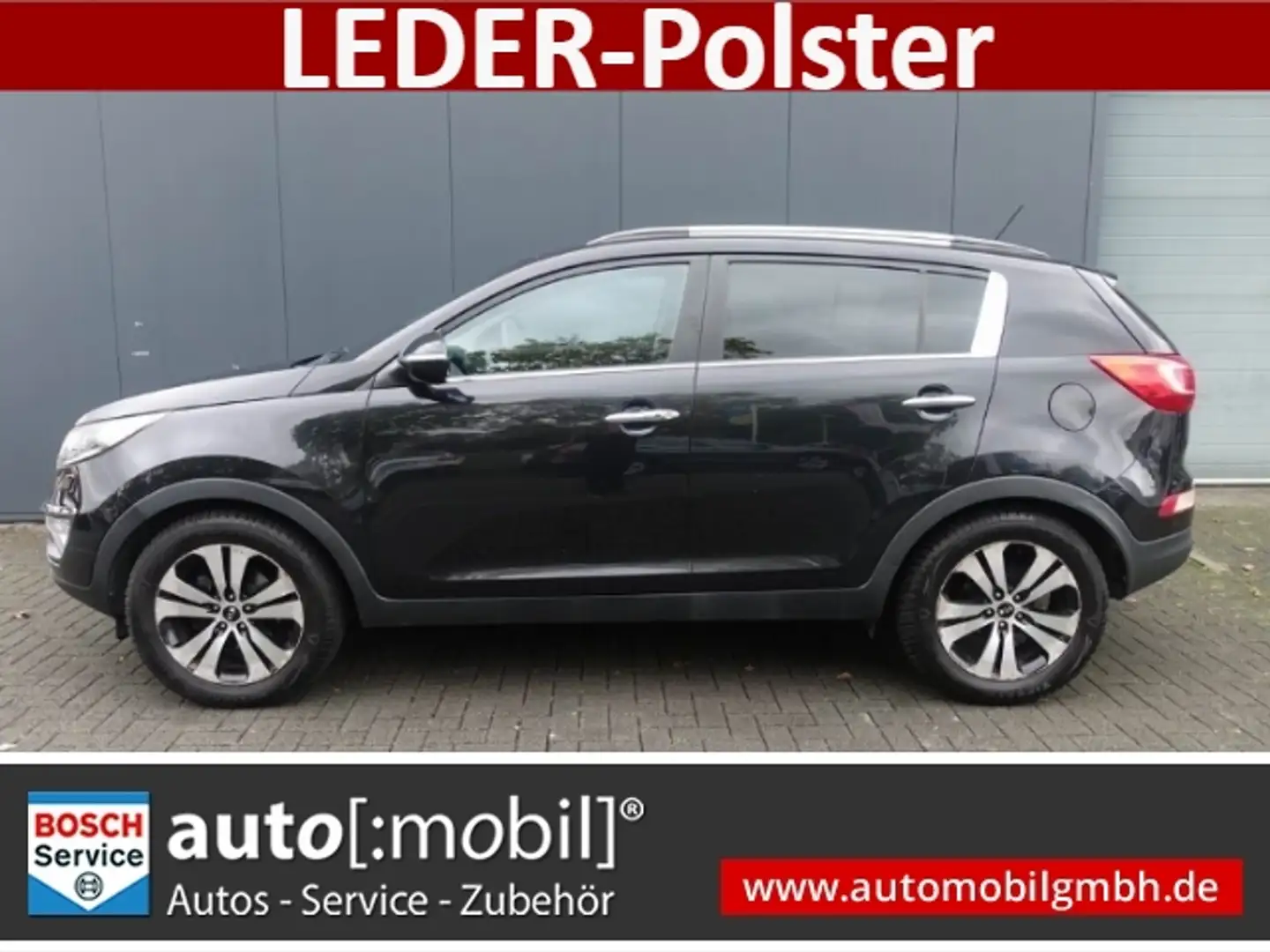 Kia Sportage Spirit 2WD 2.0 CVVT NAVI+LEDER+RF-KAMERA Schwarz - 1