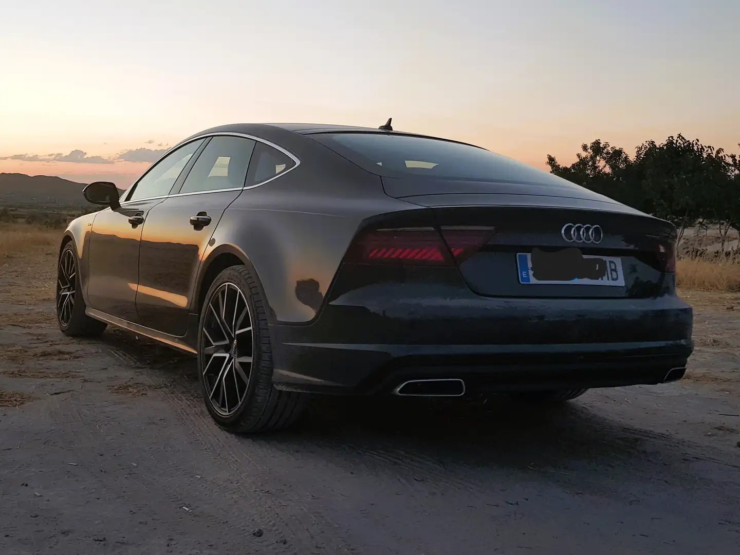 Audi A7 Sportback+3.0TDI+ultra+S-Tronic Negro - 1