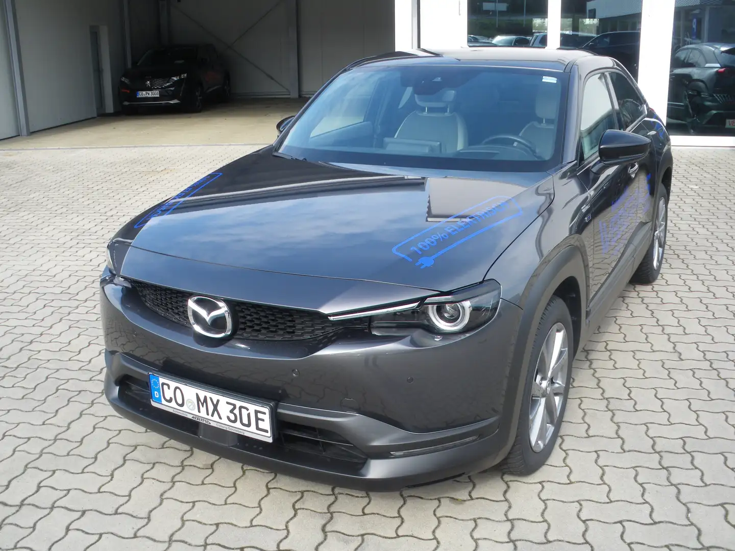 Mazda MX-30 Ad'vantage-NAVI-MATRIX-LED-18ZOLL-KAMERA Grau - 1