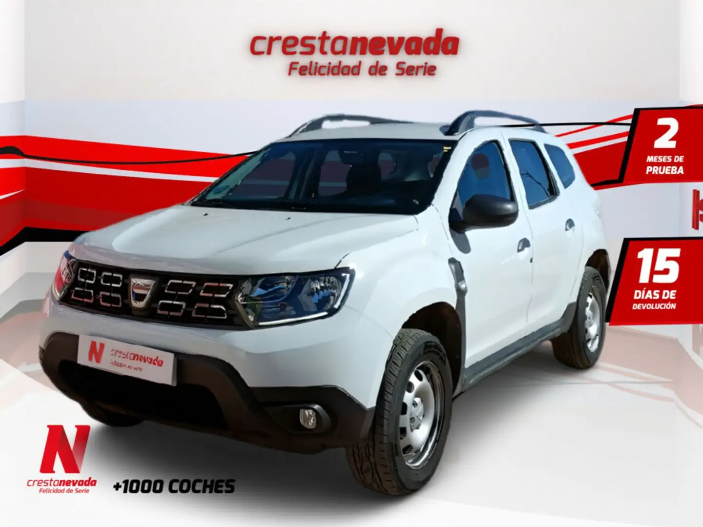Dacia Duster 1.6 Essential 4x2 84kW Wit - 1