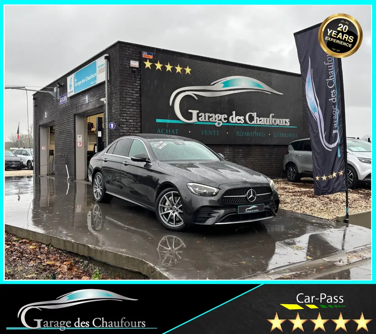 Mercedes-Benz E 300 de PHEV - ! Full Pack AMG ! - Tva Récup. - Eu6d Schwarz - 1