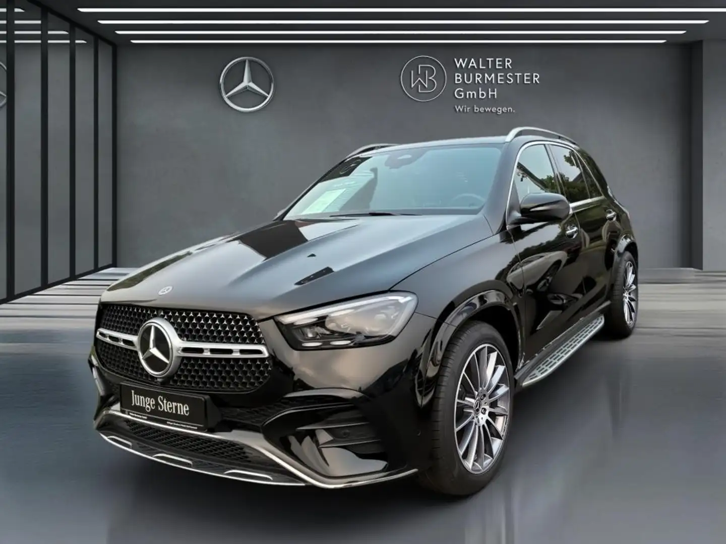 Mercedes-Benz GLE 300 d 4M AMG+Kamera+AHK+Distronic+Burmester Negru - 1