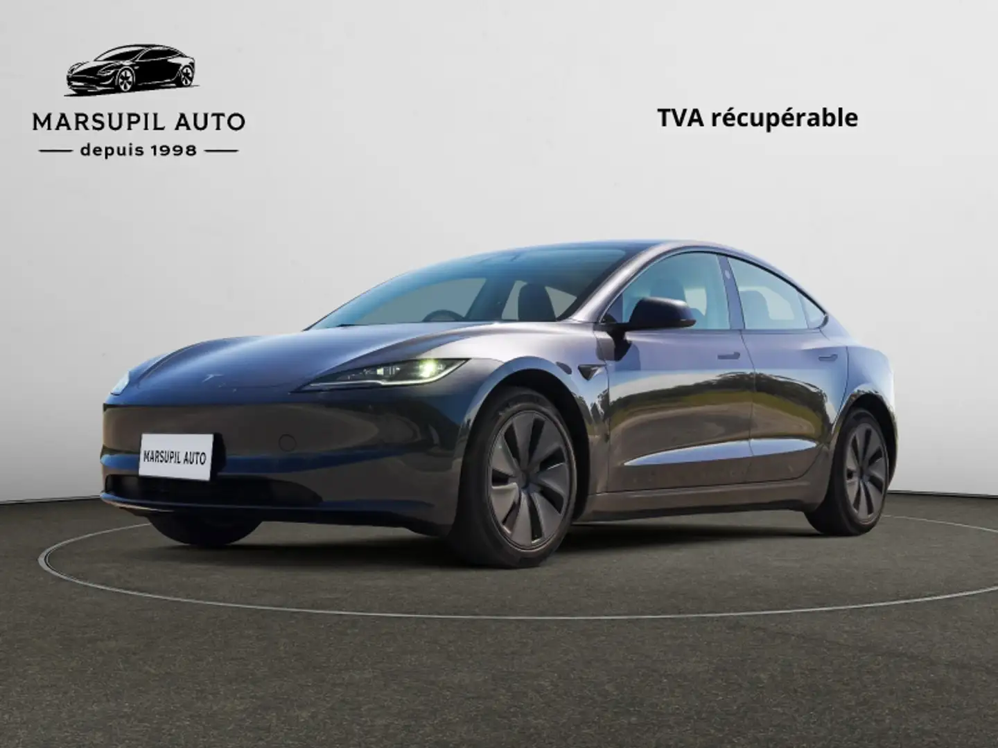 Tesla Model 3 LONG-RANGE DUAL MOTOR AWD Gris - 1