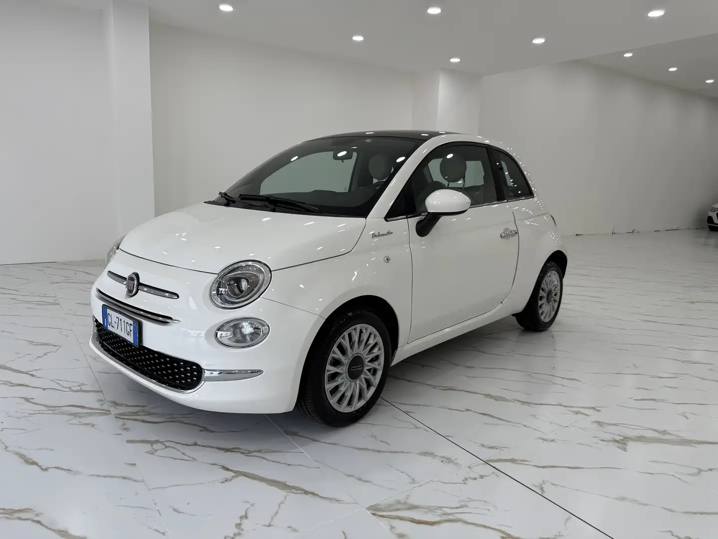Fiat 500 500 1.0 hybrid Dolcevita 70cv (PREZZO NO VINCOLI) Wit - 2
