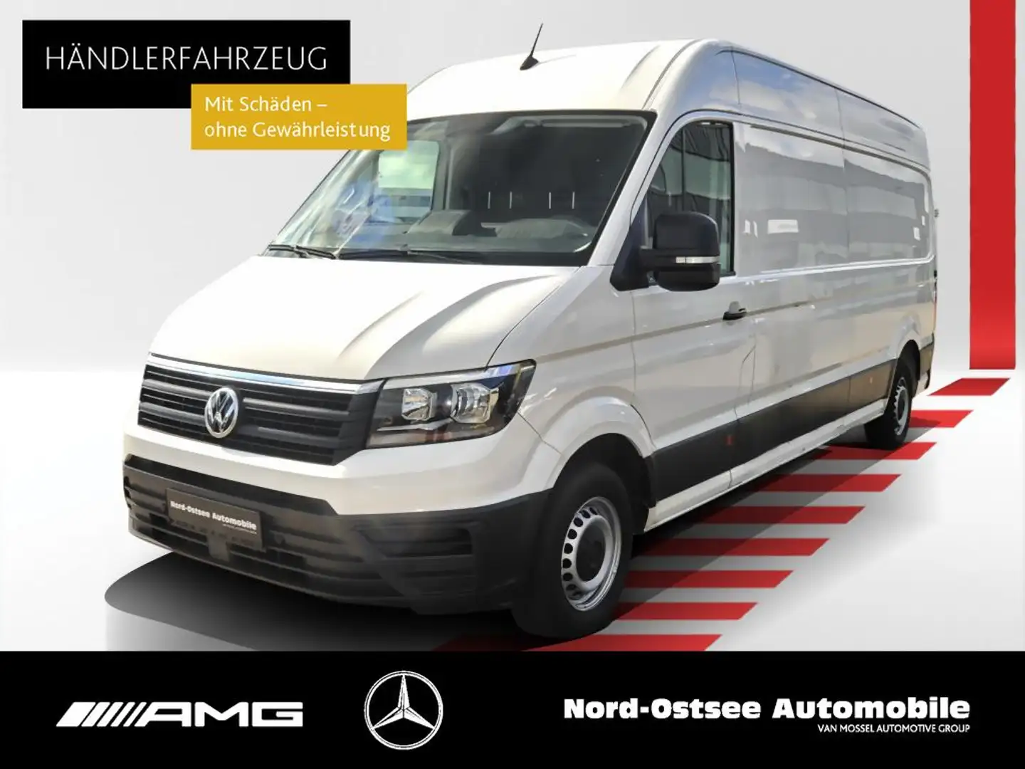 Volkswagen Crafter 35 2.0 L3H2  KAMERA CLIMATIC HOLZBODEN Wit - 1