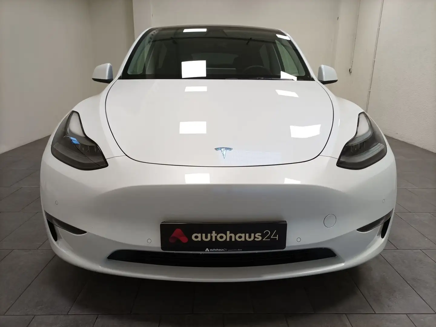 Tesla Model Y Dual Navi|CAM|Pano|LED|ACC Blanc - 2