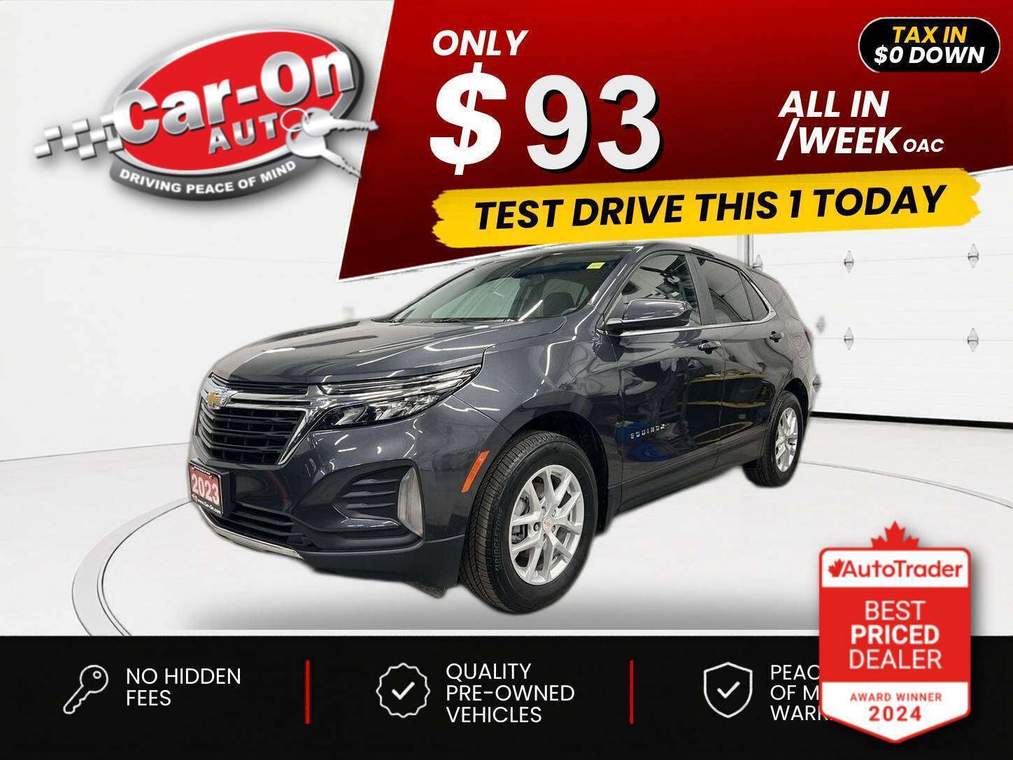  2023 Chevrolet Equinox LT AWD with 1LT   