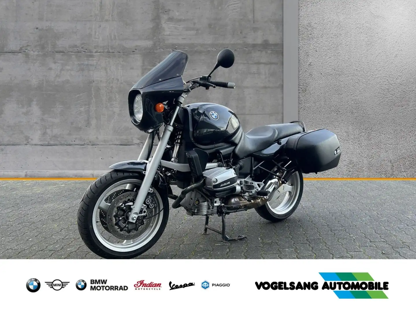 BMW R 1100 R im KUNDENAUFTRAG, Verkleidung, Koffer,. Grau - 1