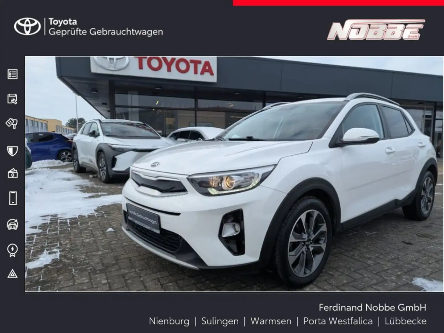 Kia Stonic 1.4 Vision Lenkradheiz., Sitzheizung, Kamera Blanc - 1