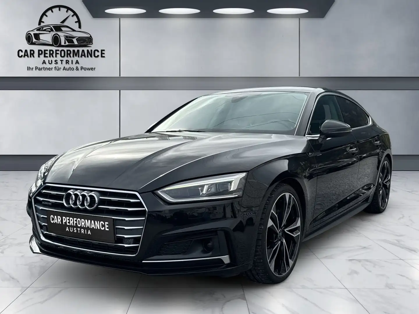 Audi A5 quattro sport Schwarz - 1