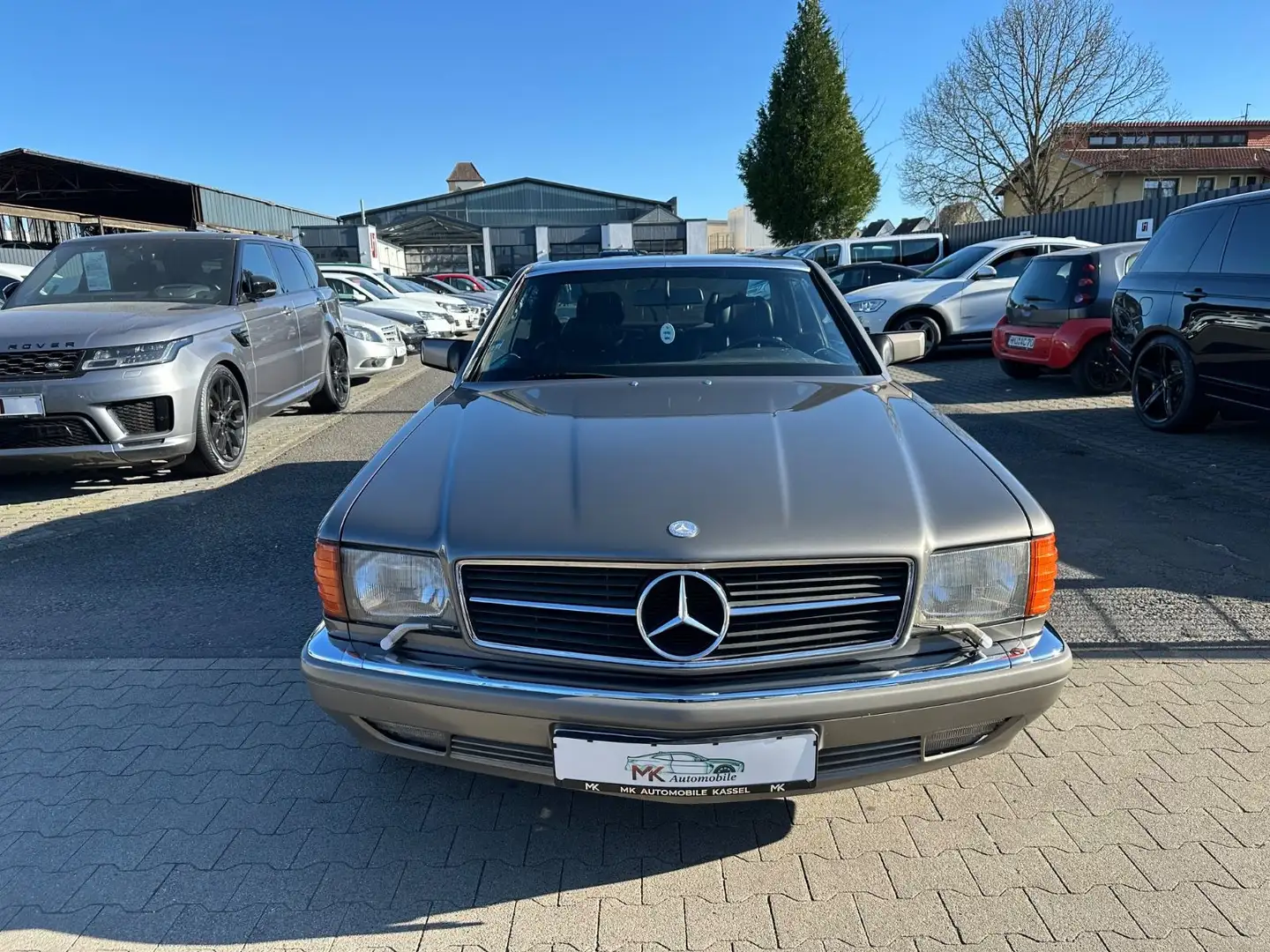 Mercedes-Benz 560 SEC C126 Leder/ Schiebedach/ Sitzheizung Beige - 2