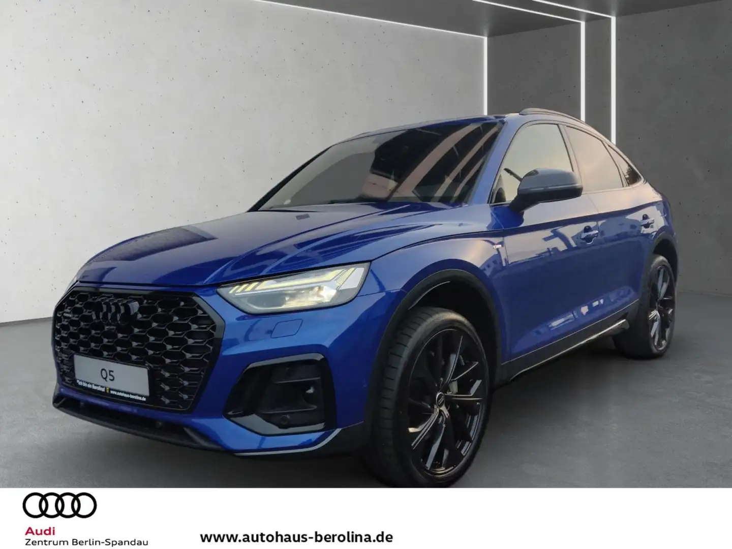 Audi Q5 55 TFSI e qu. S line S tronic *ACC* Blau - 2