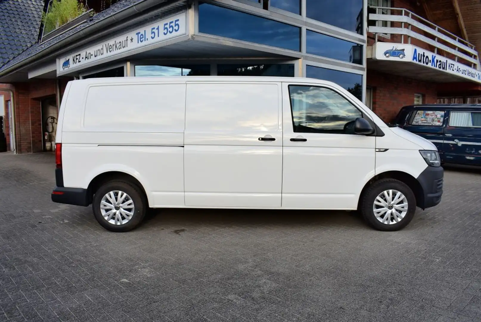 Volkswagen Lang 3-Sitzer Klima AHK el. FH el. Spiegel ZV+FB Blanc - 2