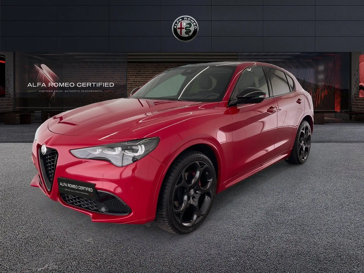 Alfa Romeo Stelvio 2.2 TD 210 CV Tributo Italiano AT8 Q4 Rosso - 1