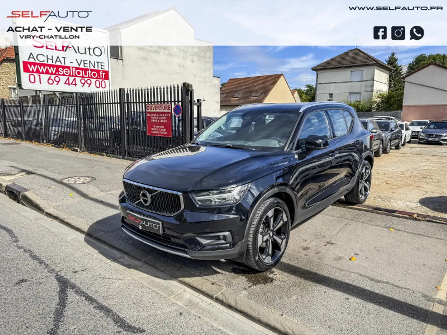 Volvo XC40 D3 ADBLUE 150CH BUSINESS GEARTRONIC 8 Noir - 1