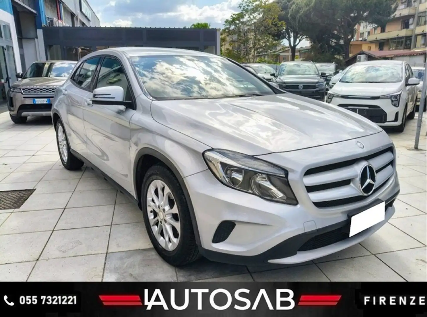 Mercedes-Benz GLA 180 d Automatic 109 Cv Unico Propr. Argento - 1